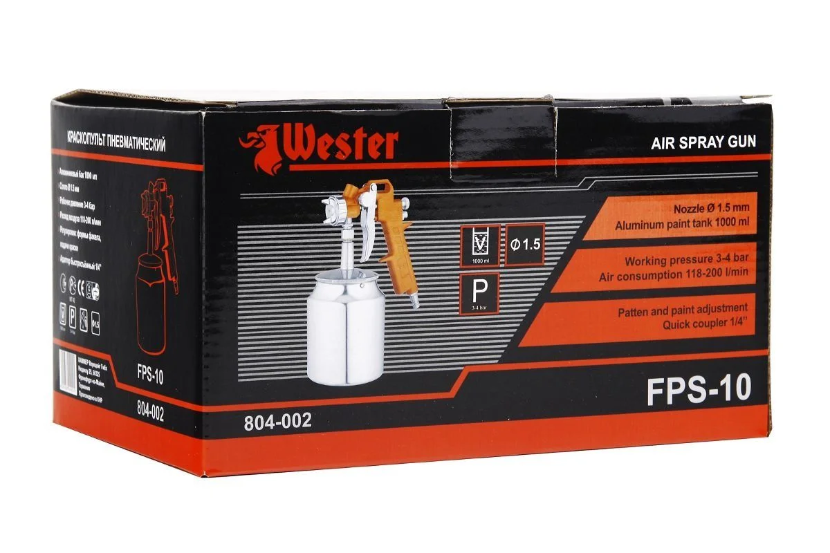 Краскопульт пневматический WESTER FPS-10