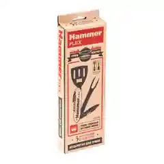Нож мультитул походный для рыбалки и кухни HAMMER 310-310 5в1, складной
