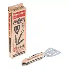 Нож мультитул походный для рыбалки и кухни HAMMER 310-310 5в1, складной