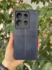 Синий чехол книжка elitcase для Infinix Note 30 4G / Инфиникс Ноте 30 4G