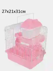 Клетка для мелких грызунов 27x21x31см / клетка для хомяка