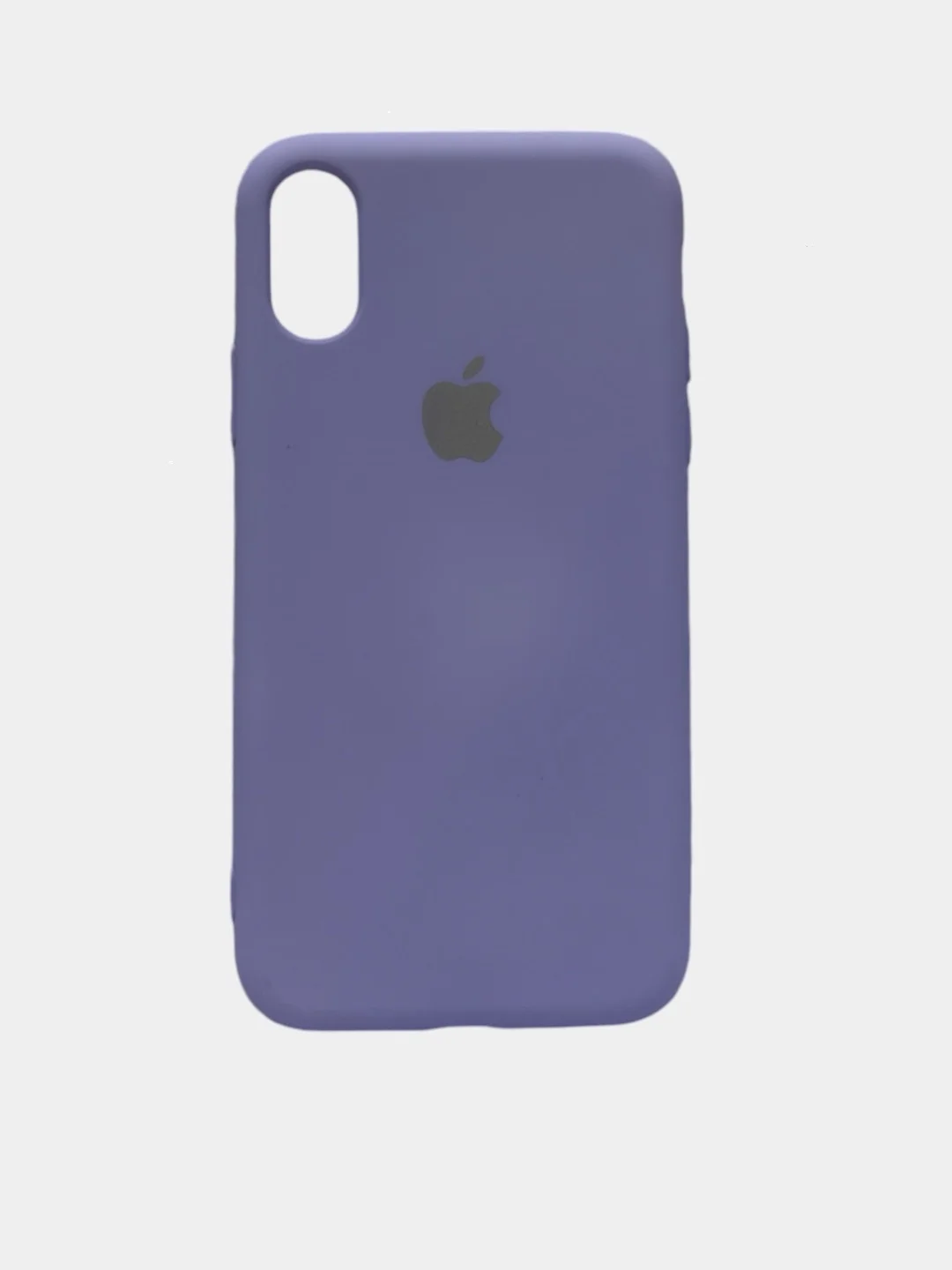 Лавандовый чехол силиконовый для iPhone XR /XS