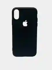 Черный чехол силиконовый для iPhone XR /XS