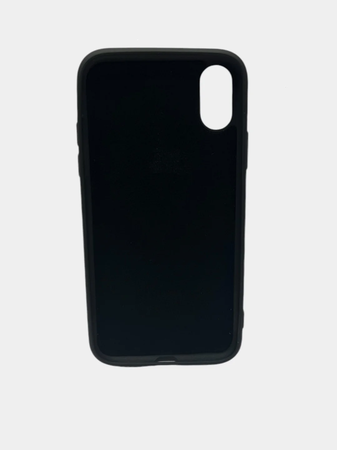 Черный чехол силиконовый для iPhone XR /XS