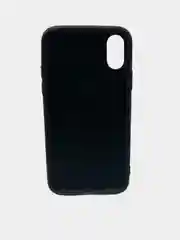 Черный чехол силиконовый для iPhone XR /XS