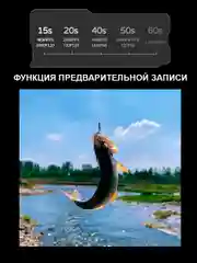 Экшн камера SJCam SJ11 Active черная с креплением, водонепроницаемая 4K Ultra HD