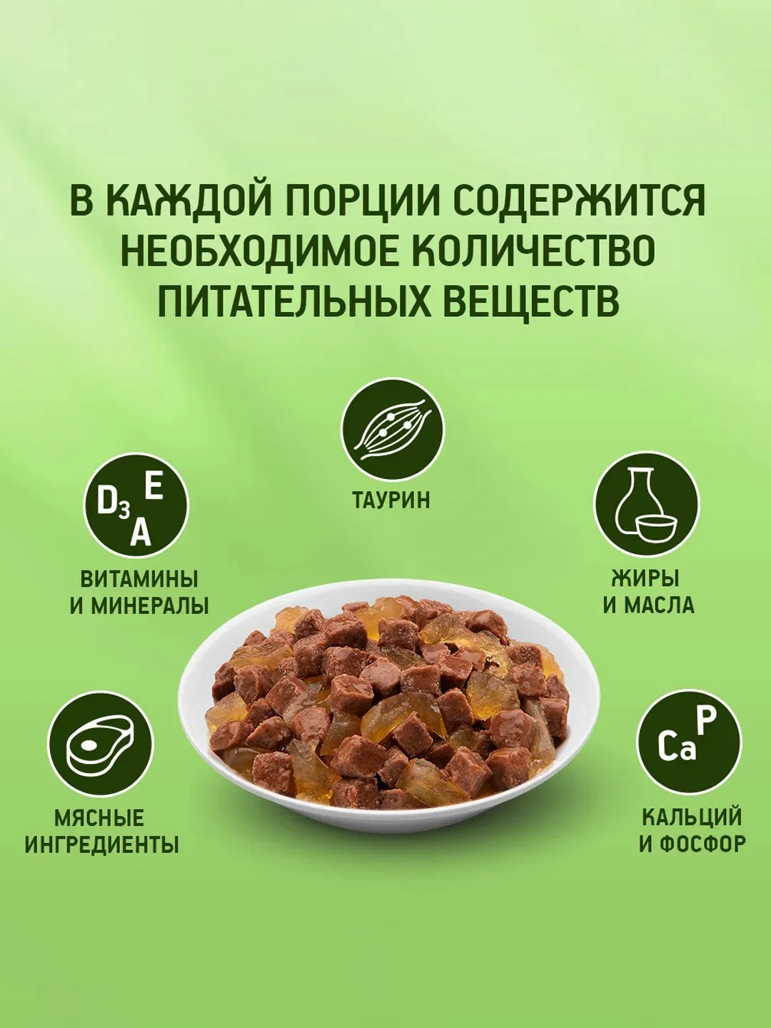 Влажный корм KITEKAT™ для кошек со вкусом говядины в желе «Сочная говядина», 28 шт по 85г