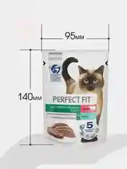 Влажный корм PERFECT FIT™ для стерилизованных кошек паштет с говядиной, 28 шт по 75г