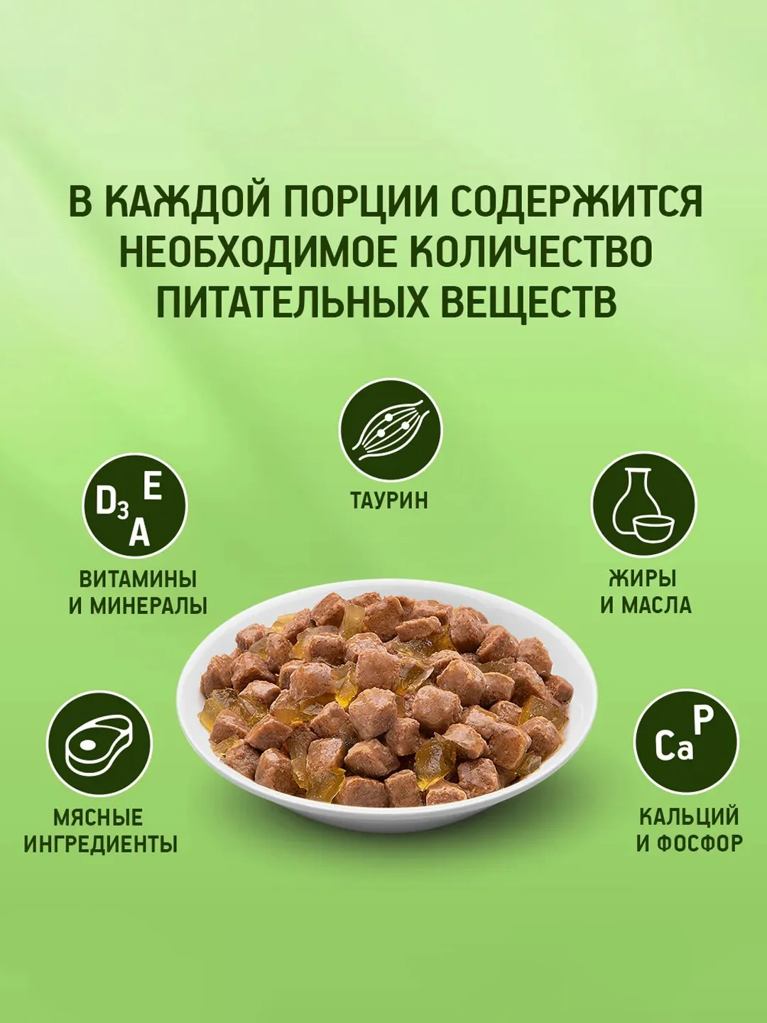 Влажный корм KITEKAT™ для кошек со вкусом курицы в желе «Аппетитная курочка», 28 шт по 85г