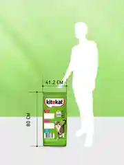 Сухой полнорационный корм KITEKAT™ для взрослых кошек «Улов Рыбака», 15кг