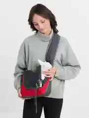 Белый сумка переноска Слинг для животных, кошек, собак