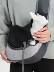 Белый сумка переноска Слинг для животных, кошек, собак