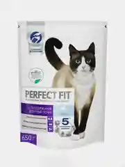 Сухой полнорационный корм PERFECT FIT™ «Здоровье почек» для взрослых кошек с лососем, 650г