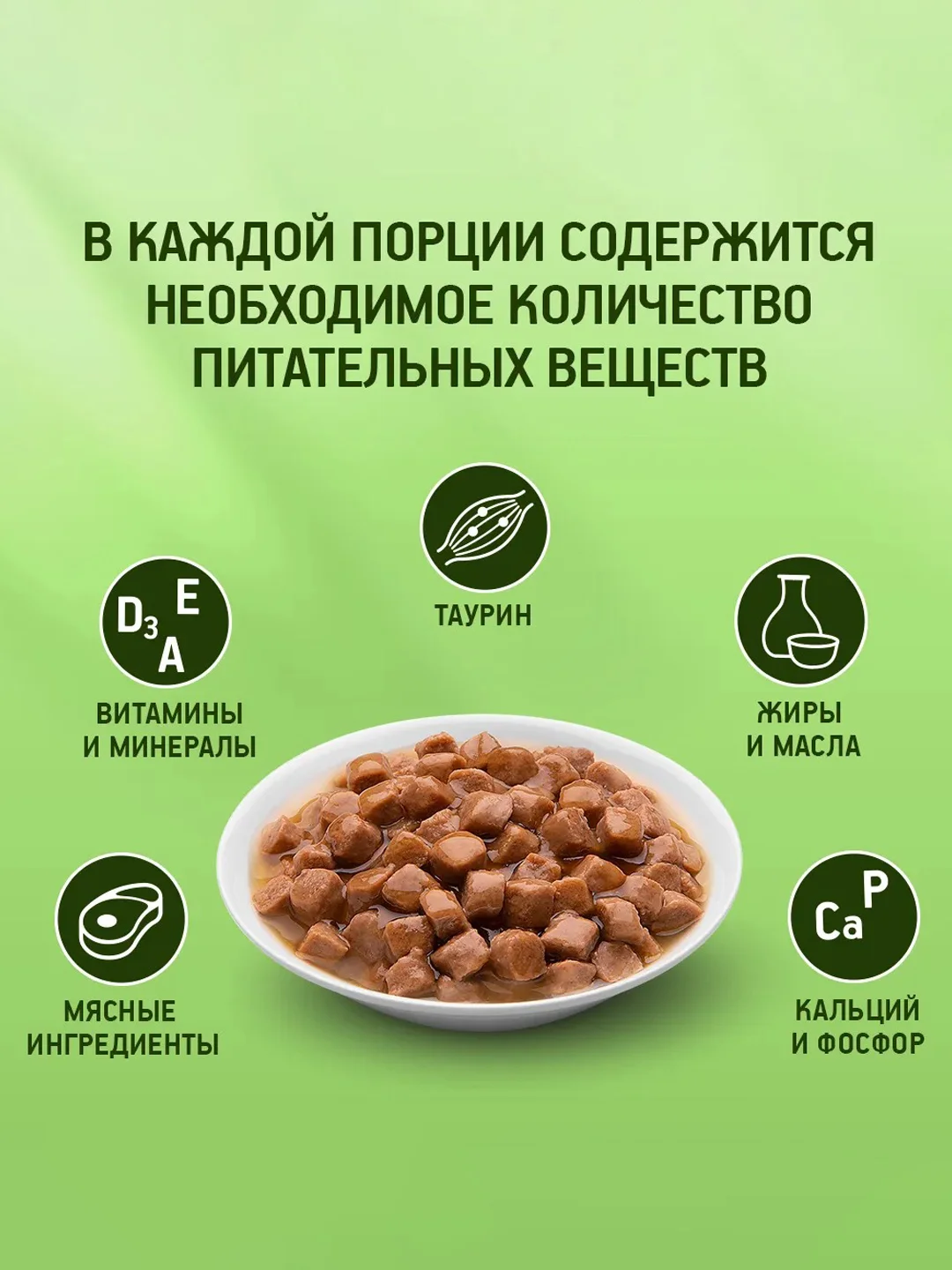 Влажный корм KITEKAT™ для кошек со вкусом говядины в соусе «Сочная говядина», 28 шт по 85г