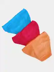 Красный трусы детские хлопковые для девочек, 3 шт