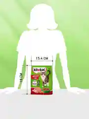 Сухой полнорационный корм KITEKAT™ для взрослых кошек «Мясной Пир», 350г
