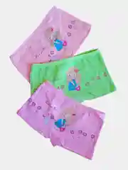 Конфетный трусы детские хлопковые для девочек, 3 шт