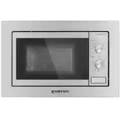 Серебряный встраиваемая микроволновая печь MEFERI MMO6020IX LIGHT, серебристый, 20л