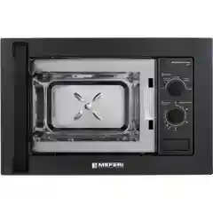 Черный встраиваемая микроволновая печь MEFERI MMO6020BK LIGHT, черный, 20л