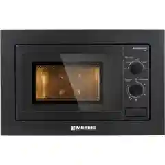 Черный встраиваемая микроволновая печь MEFERI MMO6020BK LIGHT, черный, 20л