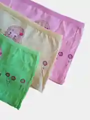 Лайм трусы детские хлопковые для девочек, 3 шт
