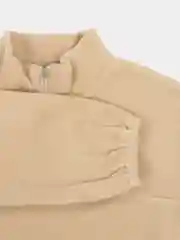 Бежевый костюм детский, спортивный, флисовый
