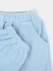 Голубой костюм детский, спортивный, флисовый