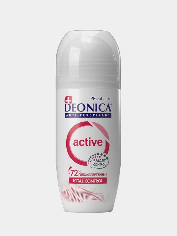 Антиперспирант женский DEONICA PROpharma ACTIVE, ролик, 50мл