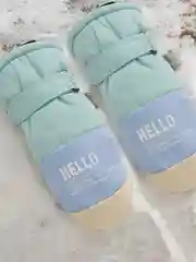 Варежки с мехом HELLO, для активного отдыха,  зимних видов спорта
