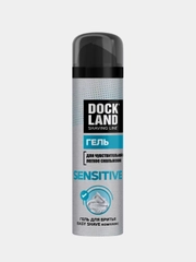 Гель для бритья DOCKLAND SENSITIVE, для чувствительной кожи, 200 мл