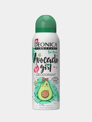 Дезодорант спрей DEONICA FOR TEENS Avocado Girl, 125 мл