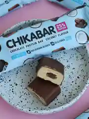 Батончик глазированный с начинкой CHIKALAB "Кокос", 60 г