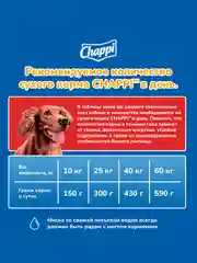 Сухой полнорационный корм для собак Chappi «Сытный мясной обед. Мясное изобилие», 2.5кг
