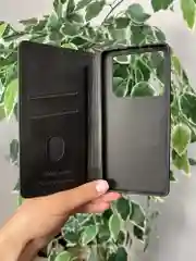 Черный чехол книжка elitcase для Infinix GT 20 Pro / Инфиникс ГТ 20 Про