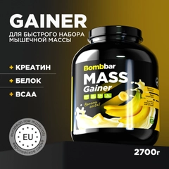 Гейнер Банановый Bombbar 2700гр