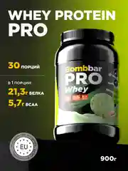 Сывороточный протеин "BOMBBAR" со вкусом "Фисташковое мороженое" 900г