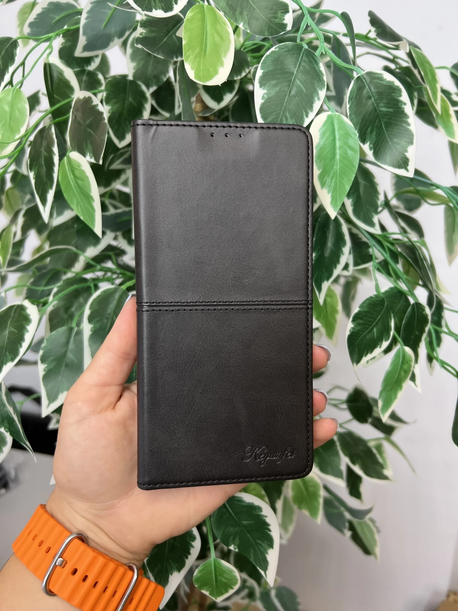 Черный чехол книжка elitcase для Huawei Pura 70 Pro / Хуавей Пура 70 Про