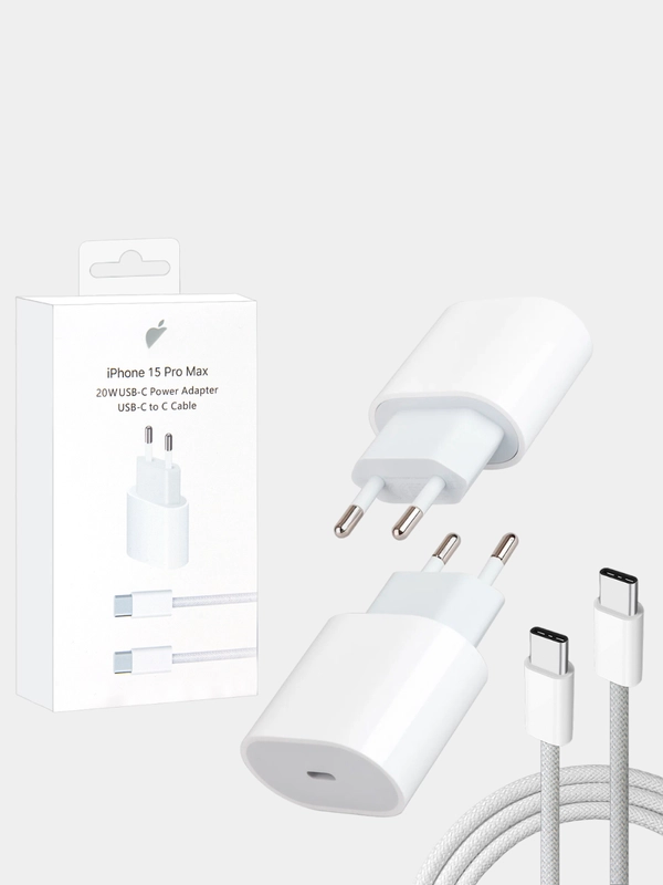 Зарядное устройство для iPhone (Айфон) 16, 15, 14, 13, 12, 11, XR,XS,Pro Max Apple Watch