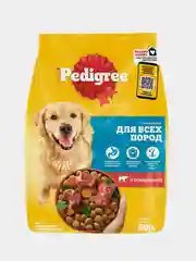 Сухой корм PEDIGREE® для собак, полнорационный, с говядиной, 600г