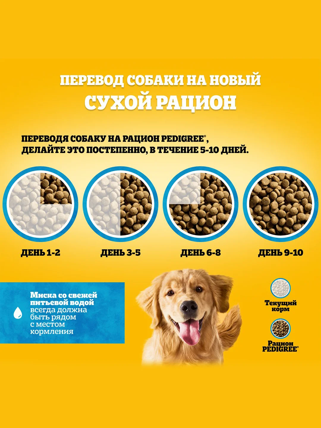 Сухой корм PEDIGREE® для собак, полнорационный, с говядиной, 600г