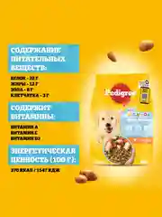 Сухой корм PEDIGREE® для щенков, полнорационный, с курицей, 600г