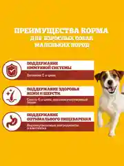 Сухой корм PEDIGREE® для собак маленьких пород, с говядиной, 600г