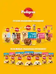Сухой корм PEDIGREE® для собак маленьких пород, с говядиной, 2.2кг