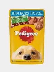 Влажный корм PEDIGREE® для собак, кролик и индейка в соусе 28шт по 85г