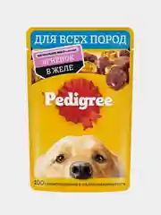 Влажный корм PEDIGREE® для собак, ягненок в желе, 28 шт по 85г