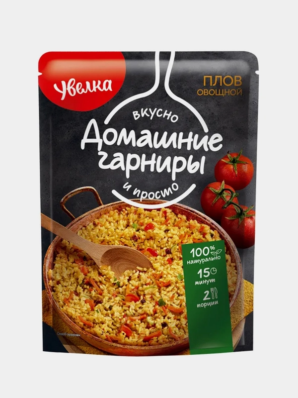 Овощной плов Увелка "Домашние Гарниры", 150г