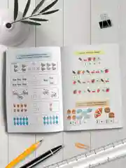 Брошюра для подготовки к школе. Тренажёр по математике 6+, 32 стр.  Проф-Пресс