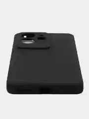 Прозрачный чехол для Realme GT 6 5G GN (Реалми ГТ 6 5 Джи), прозрачный, черный