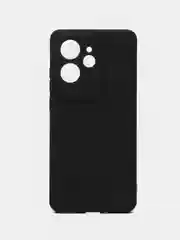 Черный чехол для Realme GT 6 5G GN (Реалми ГТ 6 5 Джи), прозрачный, черный