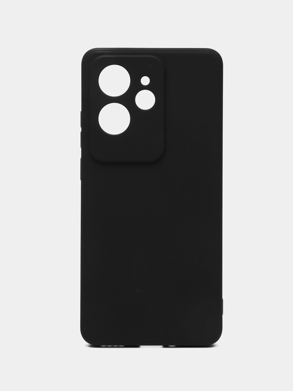 Чехол для Realme GT 6 5G GN (Реалми ГТ 6 5 Джи), прозрачный, черный